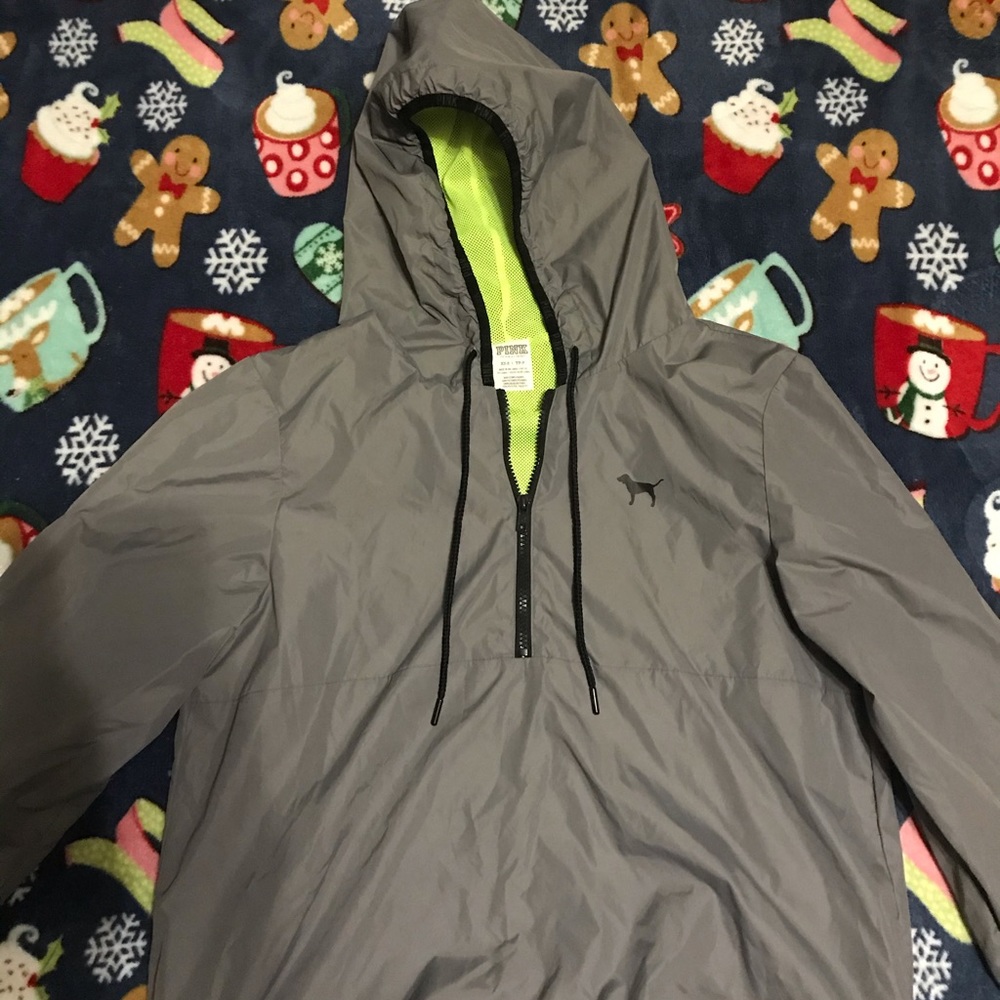 Extra small PINK Victoria Secret Windbreaker